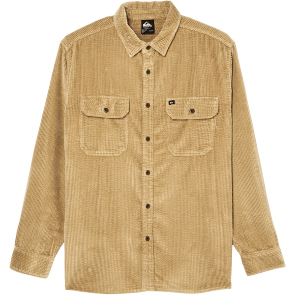 2026 Quiksilver Herre Venture Kabel Overshirt EQYWT04646 - Kelp